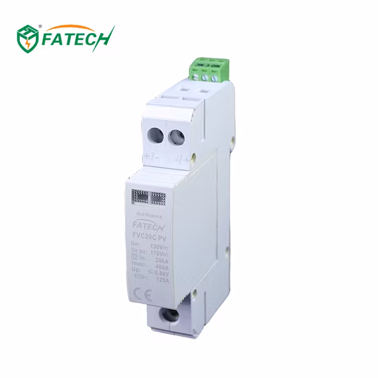 Solar Photovoltaic DC Power SPD/Surge Protector Solar Surge Protective Device