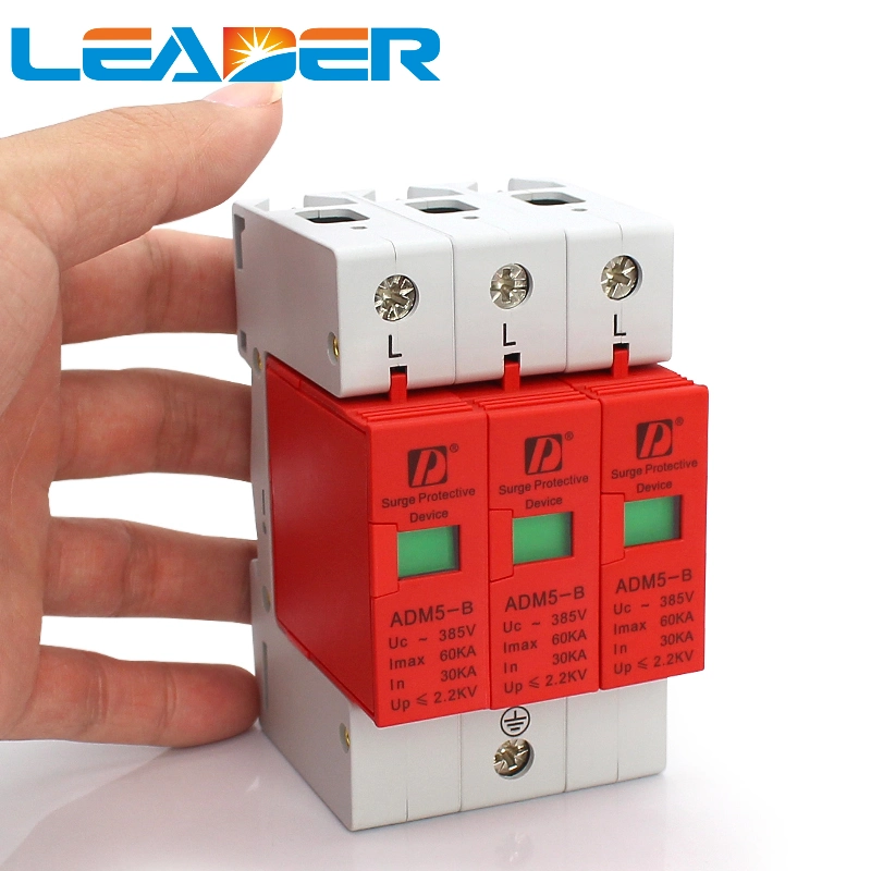 AC SPD 3p House Surge Protector Protection Protective Low-Voltage Arrester Device
