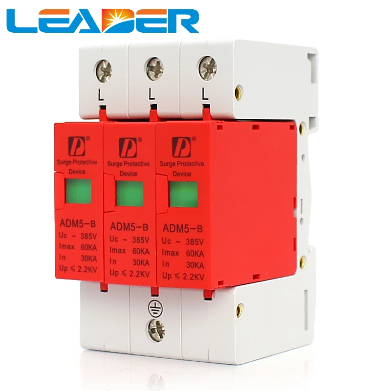 AC SPD 3p House Surge Protector Protection Protective Low-Voltage Arrester Device