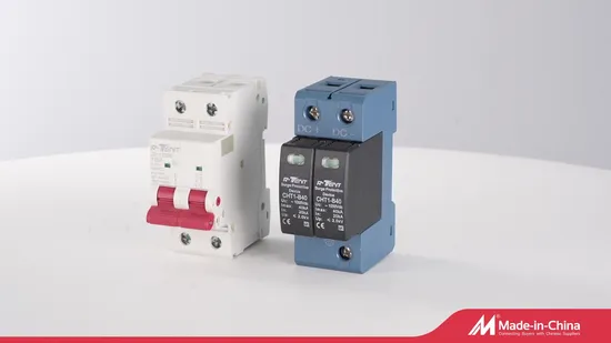 4p 40ka 서지 보호 장치 40ka 385V AC SPD