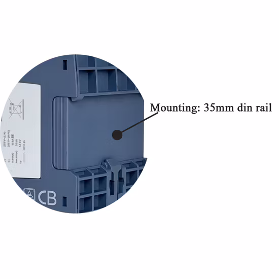 낙뢰 보호용 3p+N 20ka 275V AC SPD DIN 레일 서지 보호기