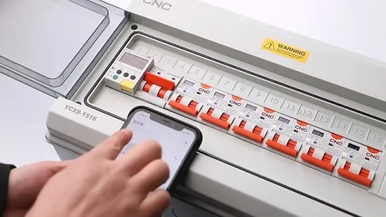 Ycb9zf-100ap IP20 6ka 32A 63A 100A 스마트 MCB WiFi 소형 회로 차단기