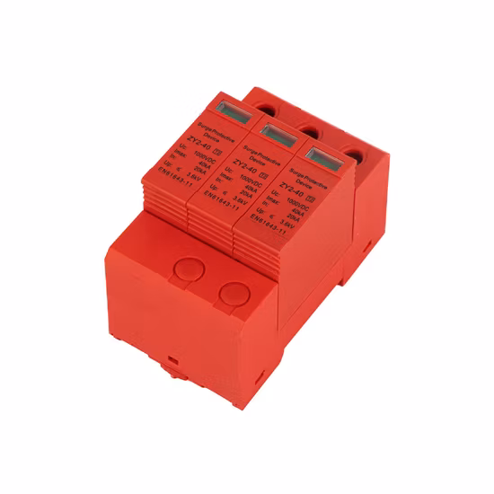 고품질 공장 생산 1p 2p 3p 4p 275V 320V/385V AC 서지 보호기 SPD 서지 보호 장치